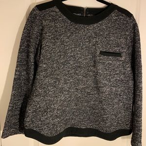 Madewell Gray/Black Sweater